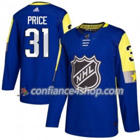 Adidas Maillot de Hockey Montreal Canadiens Carey Price 31 2018 NHL All-Star Atlantic Division Royal Bleu Authentic - Homme